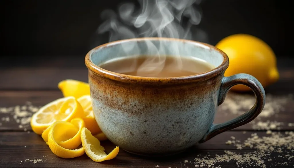 גלה כיצד הרתחת קליפת לימון, קינמון וג'ינג'ר יכולה לשפר את הבריאות שלך, לחזק את המערכת החיסונית ולהעניק אנרגיה טבעית.