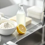 טריק מהפכני להסרת שומן במטבח בקלות וביעילות, ללא צורך במאמץ נוסף. שפר את ניקיון הבית שלך במהירות!