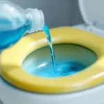 נוזל ייחודי שמבהיר מושבי אסלה מצהיבים בקלות, ללא צורך באקונומיקה או מברשת.