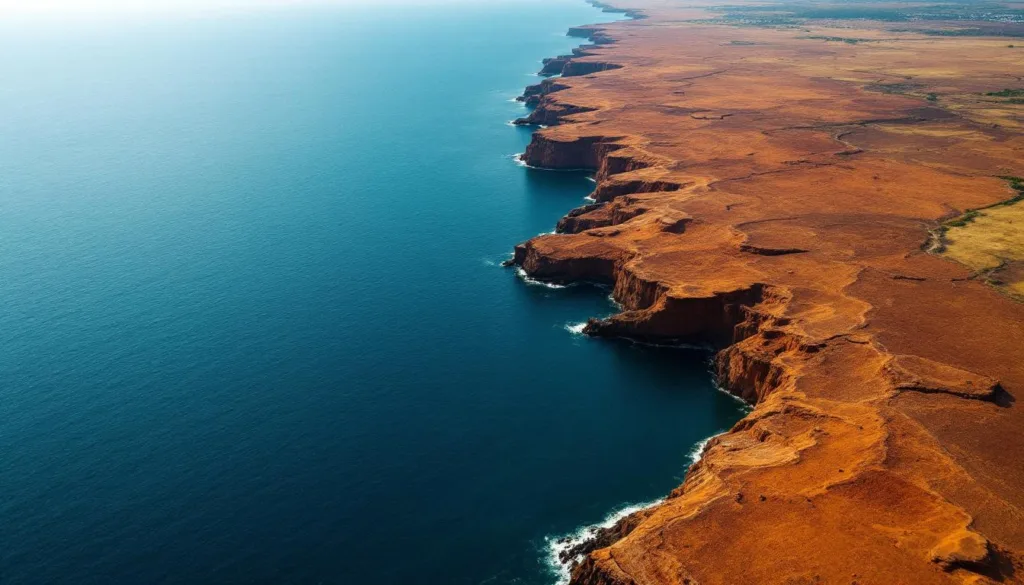 גלה כיצד היווצרות חומה חומה בין האוקיינוס לאפריקה משפיעה על הסביבה והאקולוגיה, ומה הסימנים המעידים על שינויים קריטיים באזור.