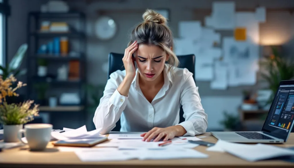 גלה מדוע את חוזרת על אותן פעולות כשאת לחוצה בעבודה ואיך לשבור את הדפוס לשיפור הפרודוקטיביות והבריאות הנפשית.