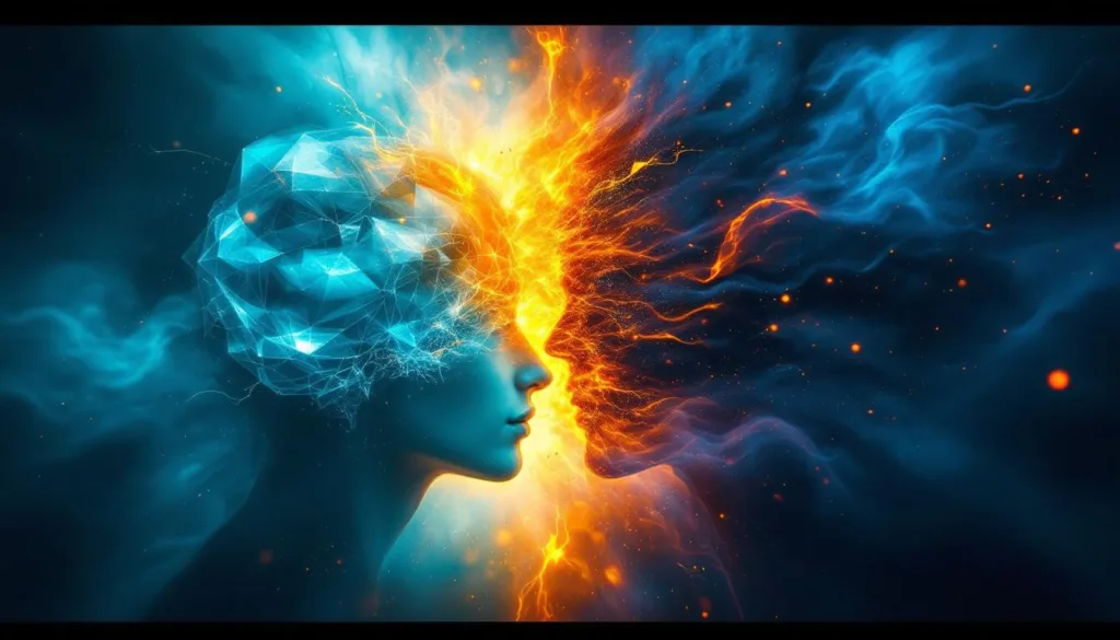 גלה למה המוח שלך יכול להיות צלול ושקול בעוד שהרגשות שלך סערים, והבין את ההסברים הפסיכולוגיים מאחורי הפער בין השכל לרגש.