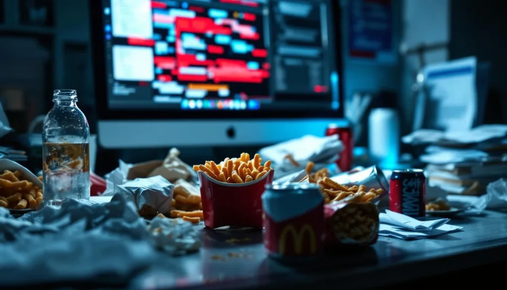 גלה מדוע ארוחת הצהריים במשרד עלולה לפגוע בבריאות שלך ולחסום את התפתחות הקריירה, וכיצד ניתן לשנות את ההרגלים למען איכות חיים טובה יותר.