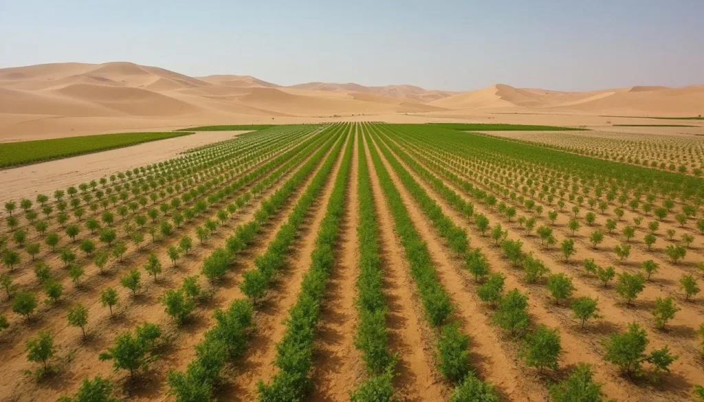גלה מדוע סין משקיעה בעשרות מיליארדי עצים במטרה לעצור את התקדמות המדבר ולהגן על הסביבה.