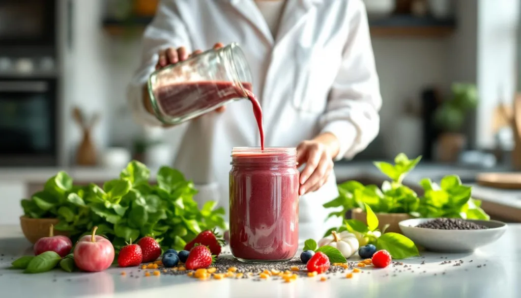 תזונאית מציגה שייק מיוחד לירידה במשקל שמעורר מחלוקת ודיון בין מומחים.
