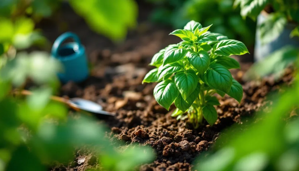 למדו כיצד לשתול בזיליקום באופן שיגדול מהר פי שניים, עם טיפים פשוטים ויעילים לגינה שלכם.