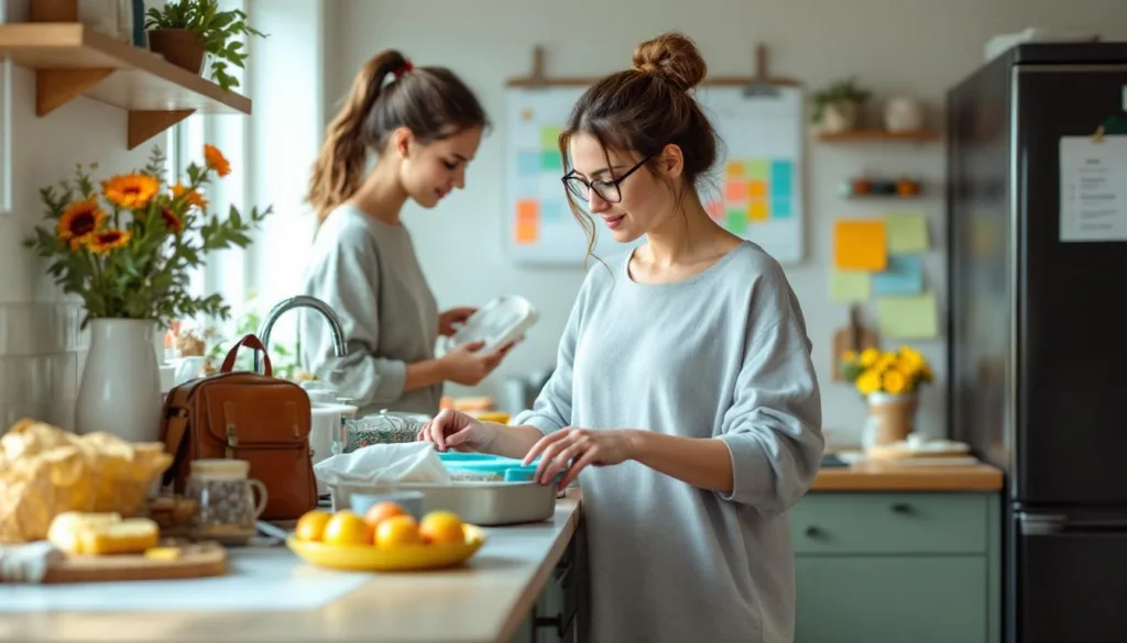 אמא לומדת טיפים יעילים כדי להימנע מכאוס של הרגע האחרון בכל יום ולחיות בשקט ושלווה.