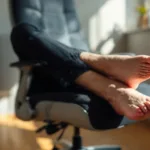 גלה את הסיבה לכך שאנשים שיושבים עם רגליים משולבות בקרסוליים יכולים להסתיר פחד וכיצד שפת הגוף שלהם משקפת רגשות פנימיים.