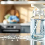 הצנצנת במטבח שמסירה בקלות לכלוך עקשן מדלתות הארון ללא מאמץ, לשמירה על ניקיון ותחזוקה פשוטה.