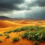 אלה הגשמים המשמעותיים שיכולים לשנות את מדבר סהרה לחלוטין ולהפוך אותו לאזור שונה ומשמעותי.
