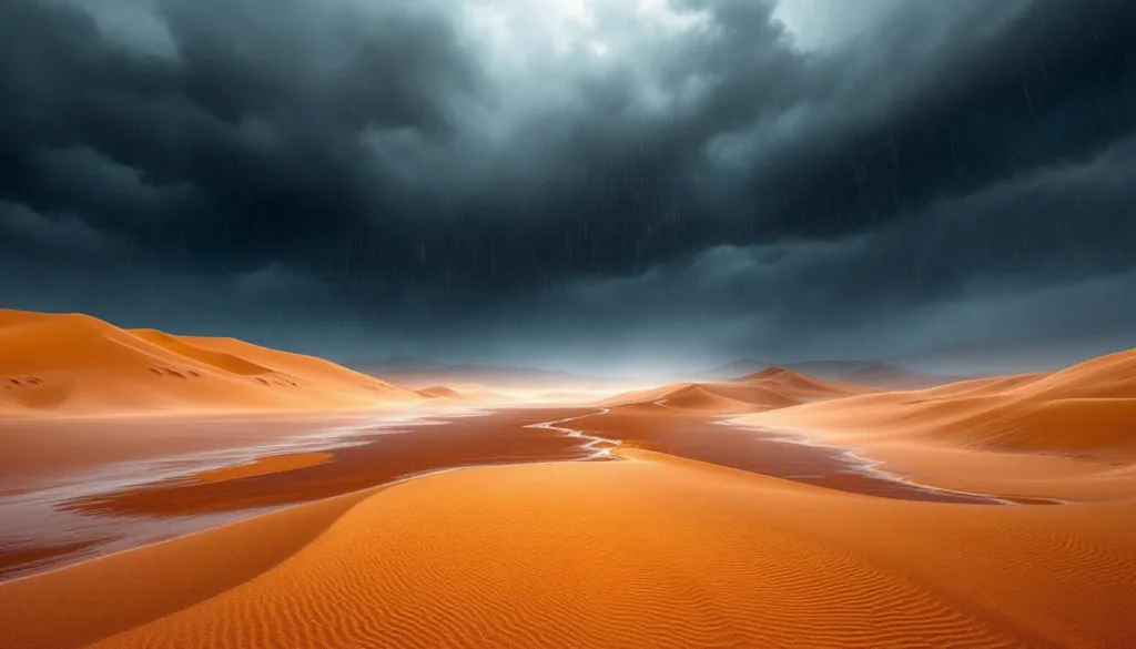 גשמים כבדים בסהרה עשויים לשנות את מאזן אקלים ומשאבי מים באפריקה, ולהשפיע על הסביבה, החקלאות והחיים באזור.