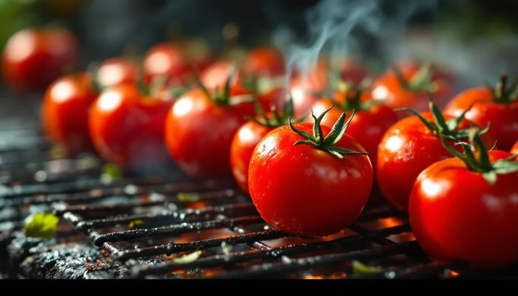 גלה מדוע העגבניות שלך הופכות לטעימות ומתוקות יותר לאחר קלייה מהירה, והשיטות הפשוטות לשפר את טעם העגבניות במטבח שלך.