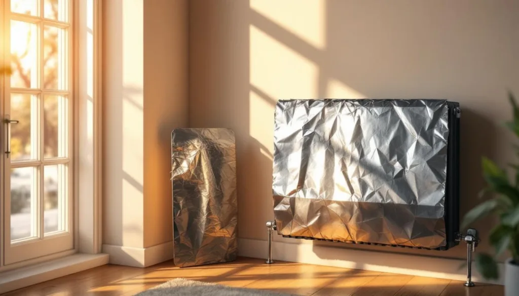 גלה למה נייר הכסף מאחורי הרדיאטור שלך לא באמת מחמם ואיך טריק פשוט וחדשני יכול לשפר את חימום הבית שלך במהירות וביעילות.