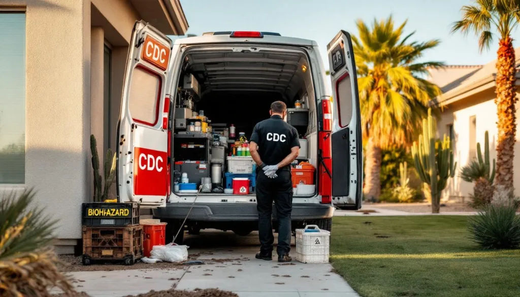 גלו מדוע שלחו דגימות לבדיקה מעבדה ביולוגית בבית בלאס וגאס והחשיבות של תהליך הבדיקה המדויק לזיהוי סכנות ביולוגיות.