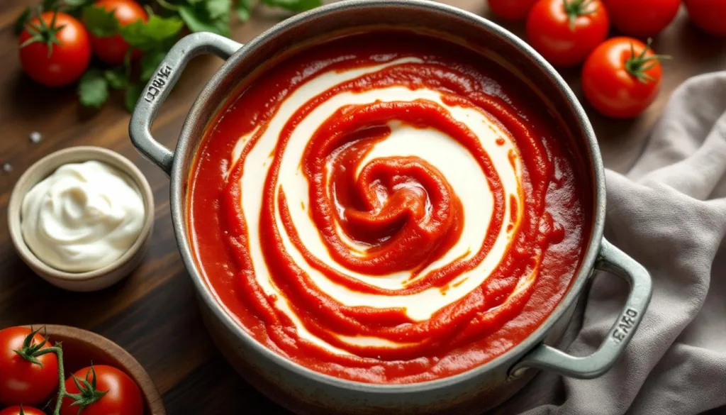 גלה כיצד הוספת שמנת לרוטב עגבניות יכולה לבטל לחלוטין את החמיצות ולהפוך את הטעם לעשיר וטעים יותר.