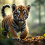 צפו בשריד נדיר בטבע: גור נמר אמור בסכנת הכחדה מבצע את צעדיו הראשונים. הצוות המקצועי מתרגש ומשתף אתכם ברגעים המיוחדים.