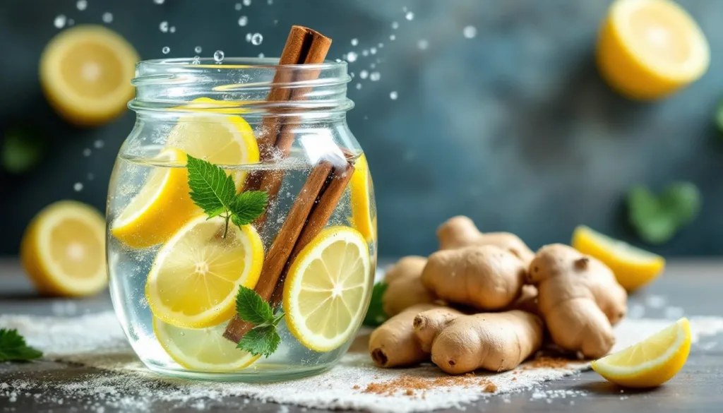 גלה כיצד רתיחת קליפת לימון, קינמון וג'ינג'ר במשך 30 יום שינתה את הבריאות שלי בצורה מוחלטת. קרא על התוצאות המדהימות והיתרונות הבריאותיים של השילוב הזה.