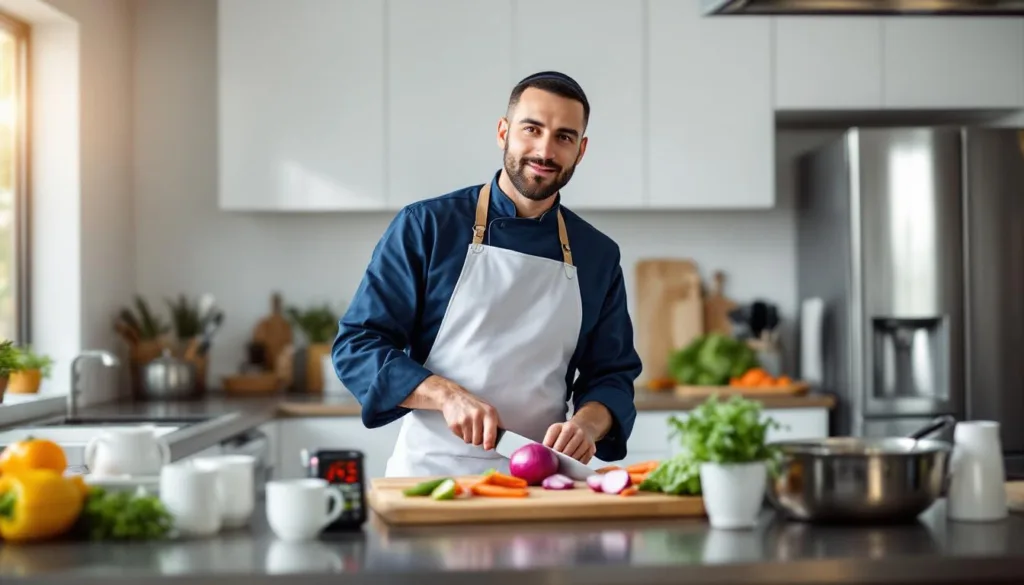 גלה את שגרת המטבח של שף ביתי שמאפשרת לך לחסוך זמן יומי במטבח בקלות וביעילות.