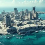 גלה כיצד שפיכת מיליוני טונות בטון במים רדודים הפכה את האיים השנויים במחלוקת לבסיסים צבאיים בעלי חשיבות אסטרטגית.