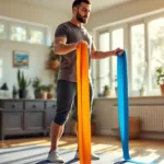 תרגילי התנגדות פשוטים ויעילים לחיזוק השרירים בנוחות הבית, המתאימים לכל רמות הכושר לשיפור הבריאות והכושר הגופני.